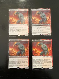 Ultimate Green Goblin X4X NM/M Marvel’s Spider-Man SPM Magic Gathering MTG - Image 1