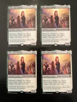 Mary Jane Watson X4X NM/M Marvel’s Spider-Man SPM Magic Gathering MTG - Image 1
