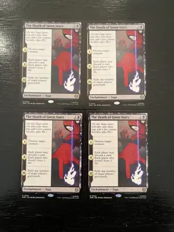 The Death of Gwen Stacy X4X NM/M Marvel’s Spider-Man SPM Magic the Gathering MTG - Image 1