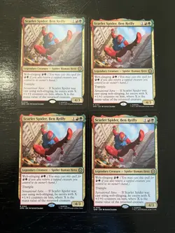 Scarlet Spider, Ben Reilly X4X NM/M Marvel’s Spider-Man SPM Magic Gathering MTG - Image 1