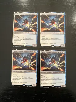 Spider-Woman, Stunning Savior X4X NM/M Marvel’s Spider-Man SPM Magic MTG - Image 1
