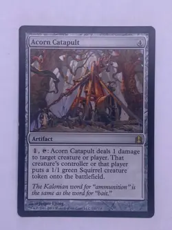MTG Acorn Catapult Commander Regular - Image 1