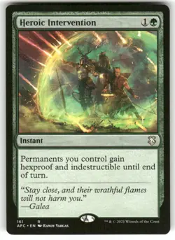Heroic Intervention Commander: Adventures in the Forgotten Realms NONFOIL - Image 1