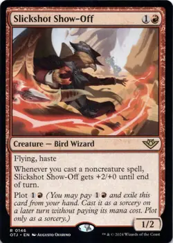 Slickshot Show-Off Outlaws of Thunder Junction Magic MTG NM - Image 1
