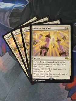 Dismantling Wave x 4 | 7% Off 2+ | Dragonstorm | NM | MTG - Image 1