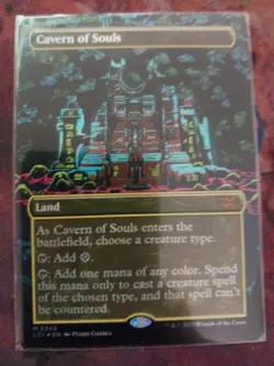 Cavern of Souls (0345) (Borderless) The Lost Caverns of Ixalan Foil - Image 1