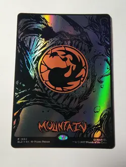 Marvel Venom Mountain (1953) (Raised Foil) Secret Lair Drop Foil - Image 1