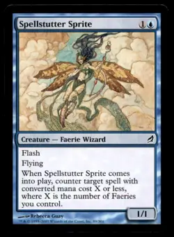 MTG Spellstutter Sprite LP Light Play Lorwyn [4538] - Image 1