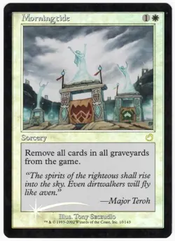 Morningtide 2002 Torment FOIL White Rare Sorcery MTG SP - NM slight clouding AZ1 - Image 1