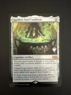 Agatha's Soul Cauldron Wilds of Eldraine Promo Foil MTG - Image 1