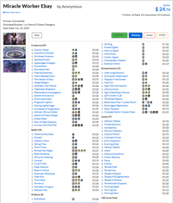 Miracle Worker Sleeved+Deck box Commander EDH Deck MTG Modified Precon Read Desc 195166230245 - Image 4