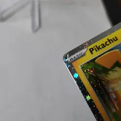 Pokemon TCG Halloween ToT Pikachu Cosmos Holo w/Swirls 018/091 Near Mint - Image 4