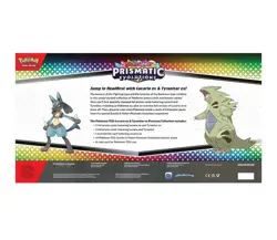 Pokemon TCG Prismatic Evolutions Lucario ex and Tyranitar ex Premium Collection - Image 2