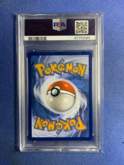 PSA 8 Ninetales Ex 186 Ultra Rare Pokemon 2023 Pokemon Mew En-151 - Image 2