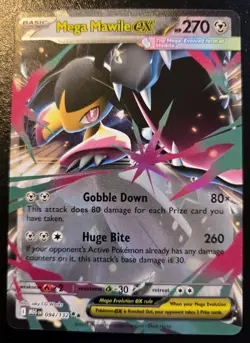 Mega Mawile EX 094/132 Double Rare Mega Evolution Pokemon TCG - Image 1