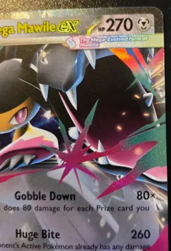 Mega Mawile EX 094/132 Double Rare Mega Evolution Pokemon TCG - Image 3