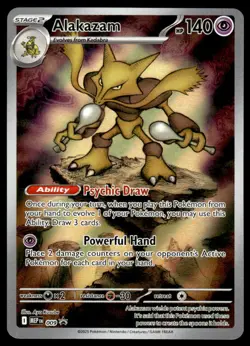 Pokemon TCG SV: Promos #009 Alakazam NM - Image 1