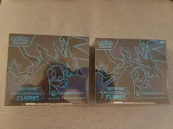 Phantasmal Flames Pokemon Center Elite Trainer Box X2 New Sealed - Image 2