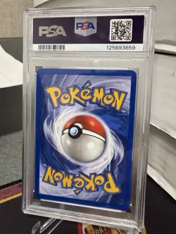 2000 Pokemon DARK DRAGONITE 5/82 Team Rocket 1st Edition Holo Rare English PSA 8 - Image 2