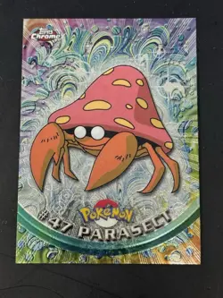 Pokemon 2000 Topps Chrome #47 Parasect - Image 1