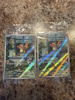 Pokemon TCG Obsidian Flames Charmander SVP 044 Black Star Promo Sealed (2 Pack) - Image 1