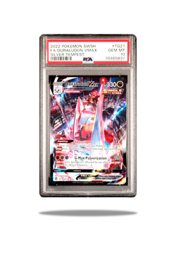 2022 Pokemon Duraludon VMAX SWSH Silver Tempest TG21/TG30 Holo PSA 10 Gem Mint! - Image 1