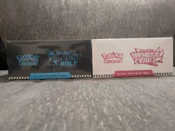 Pokemon Black Bolt and White Flare Elite Trainer Box ETB Set of 2 - Image 3