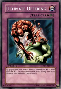 Ultimate Offering - 1st Edition SD10-EN032 - LP - YuGiOh - Image 1
