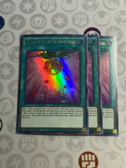 3x Rose Bell of Revelation - DUOV-EN040 - Ultra Rare (NM) - Yugioh Playset - Image 1