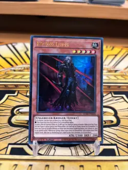 Yugioh K9-OO Lupis Ultra Rare JUSH-DE034 - Image 1