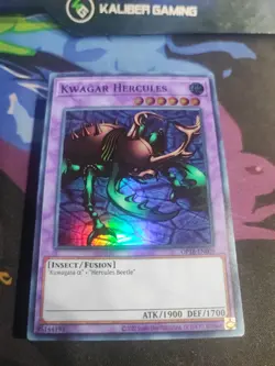 Yugioh Kwagar Hercules OP18-EN009 Super Rare NM - Image 1