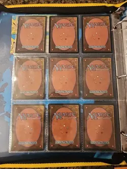 Vintage Magic The Gathering Binder Collection Card Lot MTG 1993-2003 Rares - Image 2