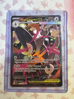 ENGLISH Mega Lopunny EX SIR 128/094 Phantasmal Flames NEAR MINT Pokemon Card - Image 1