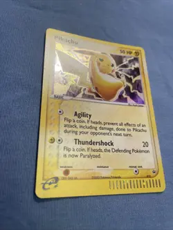 Pokemon Pikachu TCG Black Star Promo Holo Card #012 E-reader LP/MP - Image 4