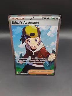 Pokemon TCG - Ethans Adventure - Full Art - Card - 221/182 - Destined Rivals - - Image 1