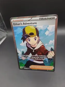 Pokemon TCG - Ethans Adventure - Full Art - Card - 221/182 - Destined Rivals - - Image 3