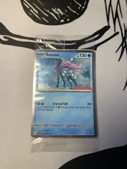 Pokemon Phantasmal Flames Suicune GameStop Exclusive Promo Card 026/094 SEALED! - Image 1