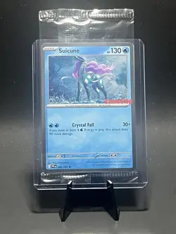 Suicune GameStop Stamped Promo Card 026/094 (New & Factory Sealed) - Image 1