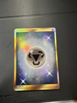 Steel Energy Sun and Moon Base Set 163/149 Secret Card Near Mint Pokemon TCG - Image 1