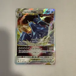Origin Forme Dialga VSTAR SWSH256 SWSH: Sword & Shield Promo Cards Holo NM - Image 1