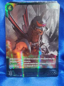 Godzilla Card Game EBP02-060+SR Gold Foil Gigan - Image 1