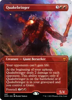 MTG Quakebringer Borderless ** Kaldheim ** English (NM) - Image 1