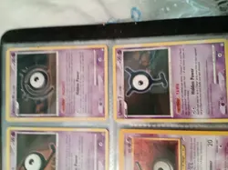 27 Assorted Unown Pokemon Cards Non Holo , Some Promos 1995-2018 Some Duplicates - Image 3