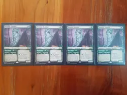 4x Bramble Familiar / Fetch Quest WOE 283 Rare Showcase Wilds of Eldraine NM MTG - Image 2