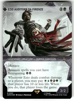 MTG / Ezio Auditore da Firenze / ACR / #0131 / FOIL (Showcase) / Mythic / NM - Image 1