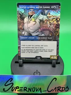 Doctor Octopus, Master Planner Borderless Foil - SPM 0228 - NM - MTG Magic - Image 1