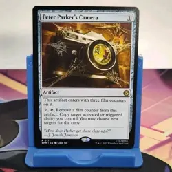 Peter Parker's Camera Regular Rare #171 Magic The Gathering Marvels Spiderman - Image 1