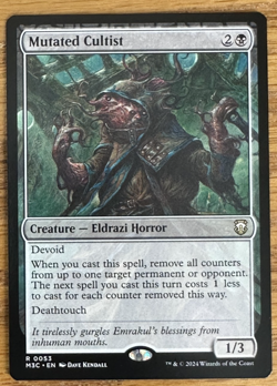 MTG Modern Horizons 3 Commander, Mutated Cultist - Image 1