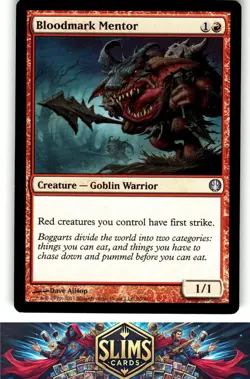 Magic the Gathering MTG Duel Decks: Knights vs. Dragons Bloodmark Mentor #50 - Image 1