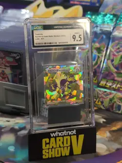 Low POP! Toxtricity #23 CGC 9.5 Pokemon S/VWafer Sticker Holo LOTTE JPN - Image 1